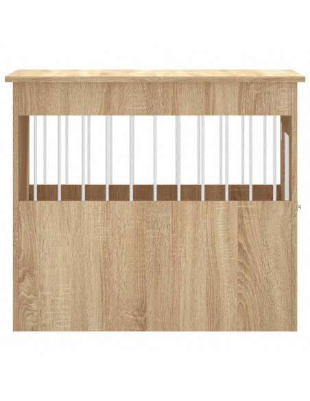 Gabbia Cani da Arredamento Rovere Sonoma 55x80x68cm Multistrato
