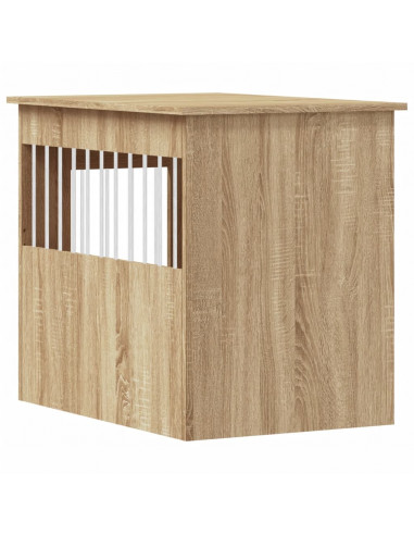 Gabbia Cani da Arredamento Rovere Sonoma 55x80x68cm Multistrato