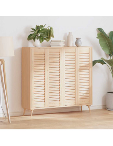 Ante con Design a Lamelle 4 pz 99x29,5 cm in Legno di Pino