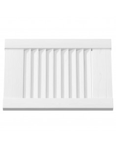 Ante a Lamelle 4 pz Bianche 39,5x29,5 cm