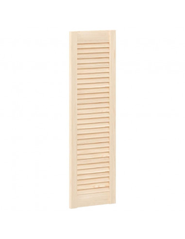 Ante con Design a Lamelle 4 pz 99x29,5 cm in Legno di Pino