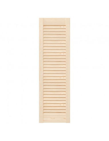 Ante con Design a Lamelle 4 pz 99x29,5 cm in Legno di Pino