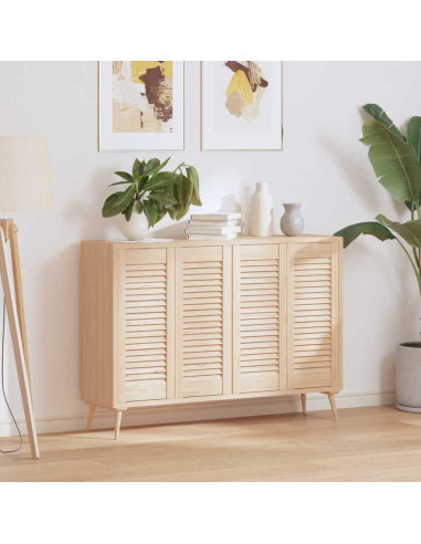 Ante con Design a Lamelle 4 pz 69x29,5 cm in Legno di Pino