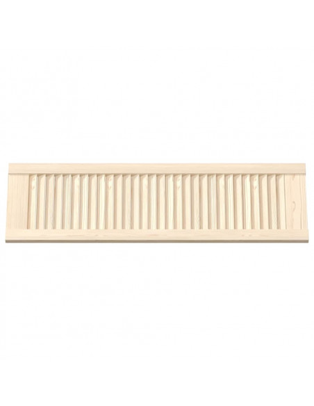 Ante con Design a Lamelle 2 pz 99x29,5 cm in Legno di Pino