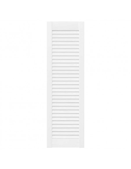 Ante a Lamelle 4 pz Bianche 99x29,5 cm