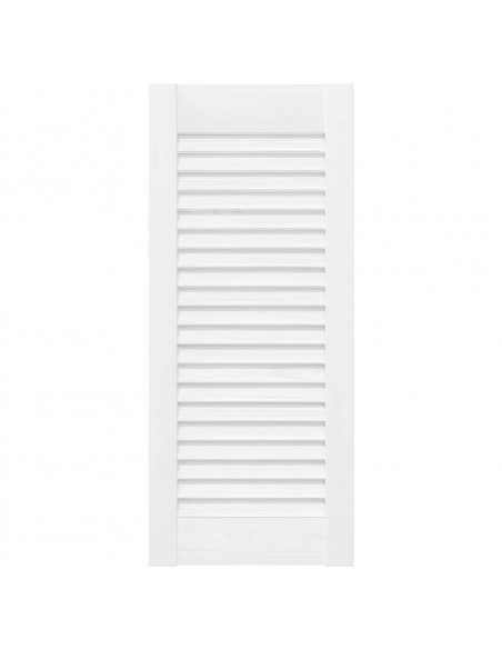 Ante a Lamelle 4 pz Bianche 61,5x29,5 cm