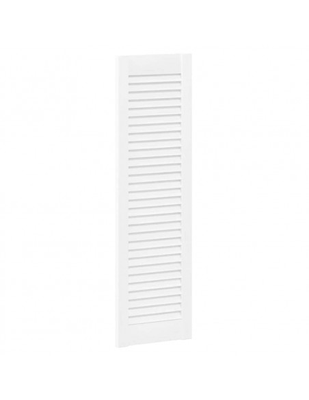 Ante a Lamelle 2 pz Bianche 99x29,5 cm