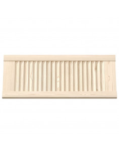 Ante con Design a Lamelle 2 pz 69x29,5 cm in Legno di Pino