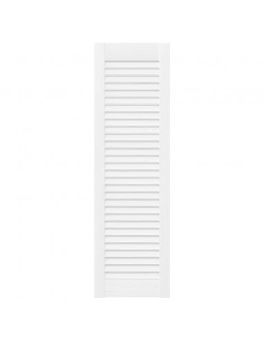 Ante a Lamelle 2 pz Bianche 99x29,5 cm