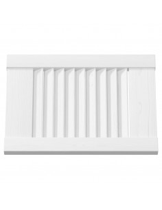 Ante a Lamelle 2 pz Bianche 39,5x29,5 cm