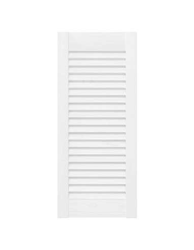 Ante a Lamelle 2 pz Bianche 61,5x29,5 cm