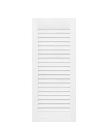 Ante a Lamelle 2 pz Bianche 61,5x29,5 cm