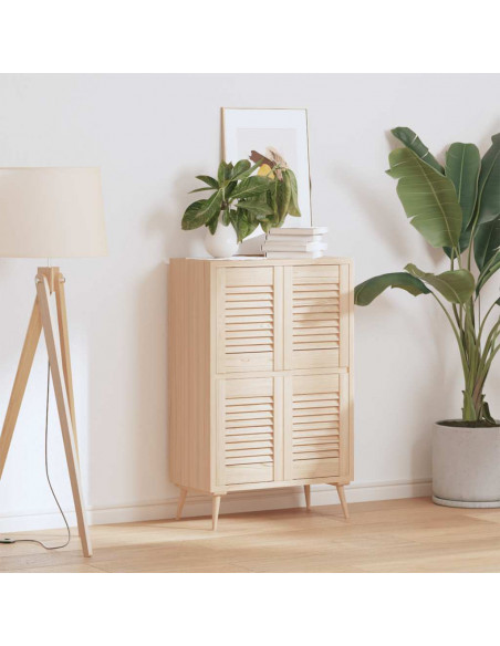 Ante con Design a Lamelle 4 pz 39,5x29,5 cm in Legno di Pino