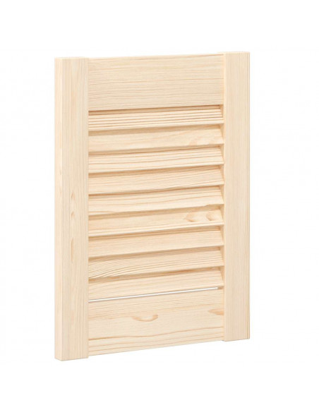 Ante con Design a Lamelle 4 pz 39,5x29,5 cm in Legno di Pino