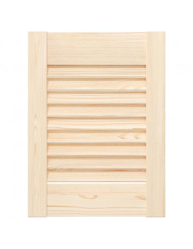 Ante con Design a Lamelle 4 pz 39,5x29,5 cm in Legno di Pino