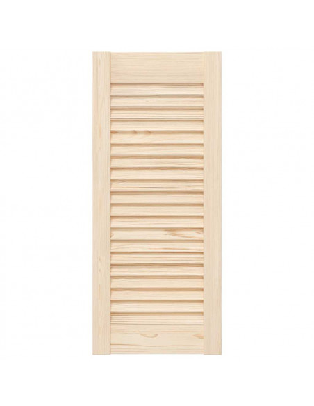 Ante con Design a Lamelle 2 pz 69x29,5 cm in Legno di Pino