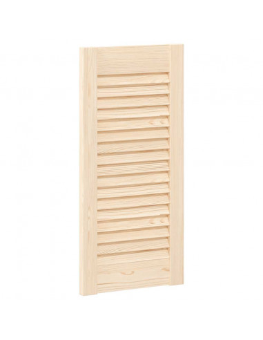 Ante con Design a Lamelle 2 pz 61,5x29,5 cm in Legno di Pino