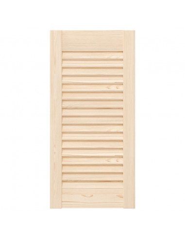 Ante con Design a Lamelle 2 pz 61,5x29,5 cm in Legno di Pino