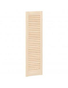 Anta con Design a Lamelle 99x29,5 cm in Legno di Pino 2
