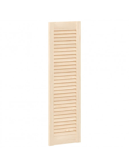 Anta con Design a Lamelle 99x29,5 cm in Legno di Pino