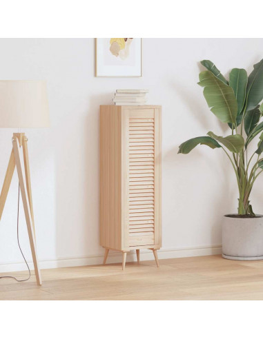 Anta con Design a Lamelle 99x29,5 cm in Legno di Pino