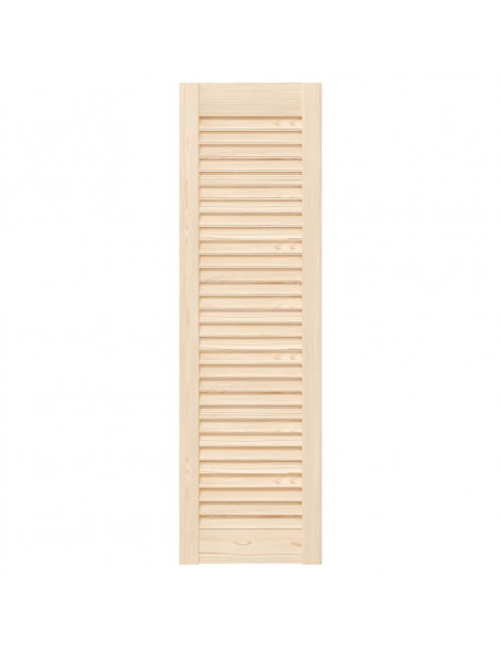 Anta con Design a Lamelle 99x29,5 cm in Legno di Pino