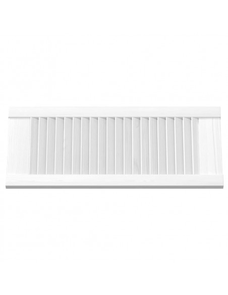 Anta a Lamelle Bianca 61,5x29,5 cm