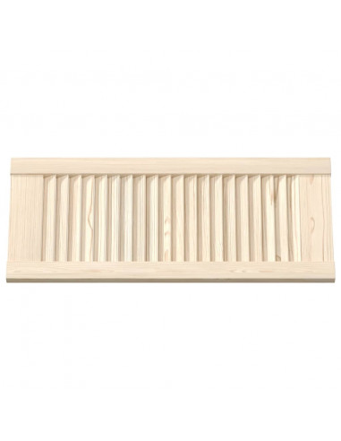 Anta con Design a Lamelle 69x29,5 cm in Legno di Pino
