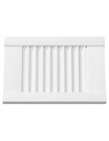 Anta a Lamelle Bianca 39,5x29,5 cm