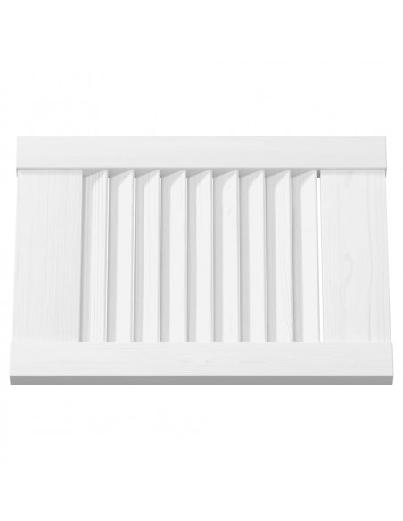 Anta a Lamelle Bianca 39,5x29,5 cm