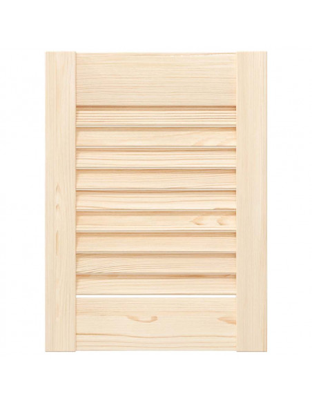 Anta con Design a Lamelle 39,5x29,5 cm in Legno di Pino