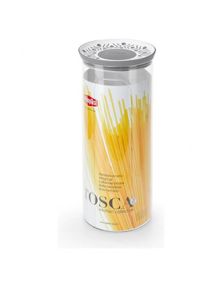 Barattolo Stefanplast 55504 TOSCA Ermetico Grigio Grigio
