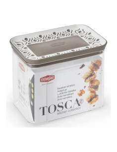 Barattolo Stefanplast 55600 TOSCA Ermetico Tortora Tortora