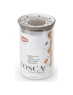 Barattolo Stefanplast 55450 TOSCA Ermetico Tortora Tortora