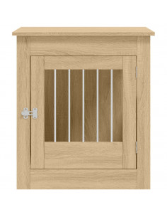 Gabbia Cani Arredamento Rovere Sonoma 64,5x80x71cm Multistrato 2