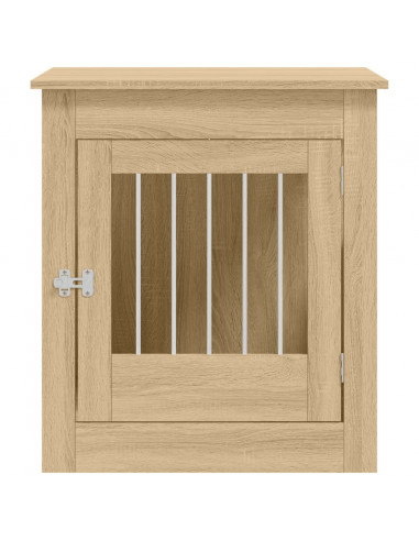 Gabbia Cani Arredamento Rovere Sonoma 64,5x80x71cm Multistrato