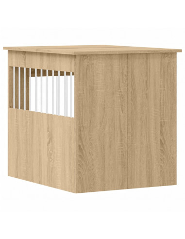 Gabbia Cani Arredamento Rovere Sonoma 64,5x80x71cm Multistrato