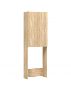 Mobile per Lavatrice Rovere Sonoma 64x25,5x190 cm