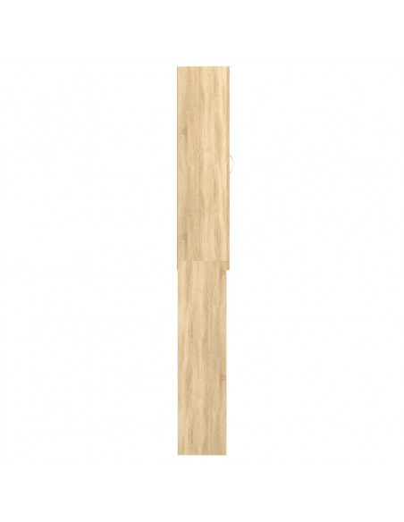 Mobile per Lavatrice Rovere Sonoma 64x25,5x190 cm