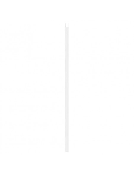 Porte a Battente 1-Paio Design a Lamelle Bianco 80x100 cm