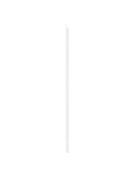 Porte a Battente 1-Paio Design a Lamelle Bianco 80x80 cm