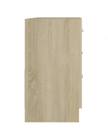 Mobile Sottolavabo Rovere Sonoma 63x30x54 cm Legno Multistrato