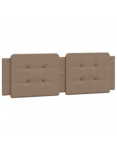 Giroletto con Testiera Cappuccino 160x200 cm in Similpelle 2