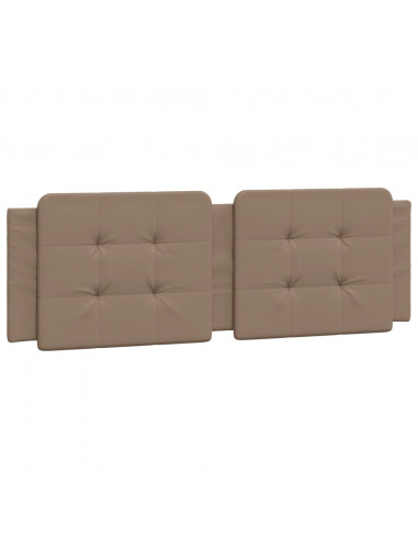 Giroletto con Testiera Cappuccino 160x200 cm in Similpelle