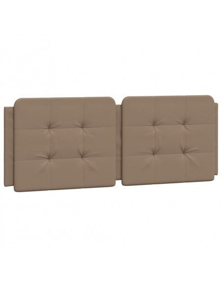 Letto con Materasso Cappuccino 160x200cm Similpelle