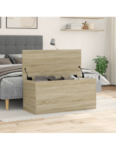 Contenitore Rovere Sonoma 100x42x46 cm Legno Multistrato