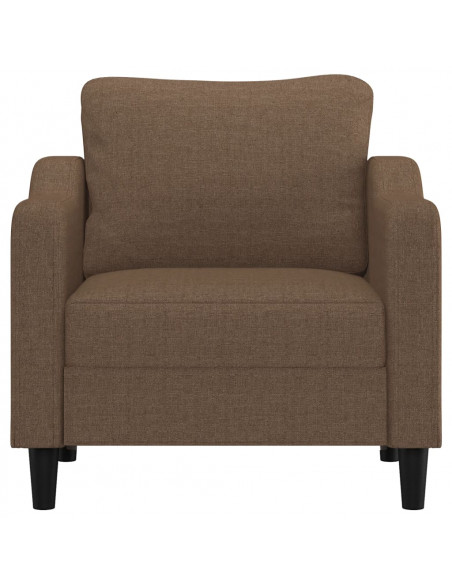 Poltrona Marrone 60 cm in Tessuto