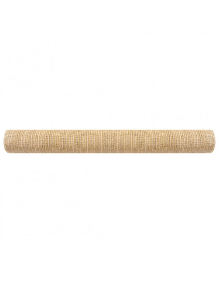 Rete per Privacy Beige 1x25 m in HDPE 150 g/m²
