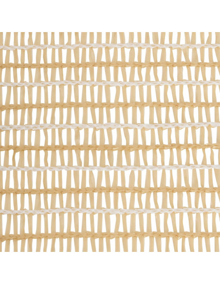 Rete per Privacy Beige 1x25 m in HDPE 150 g/m²
