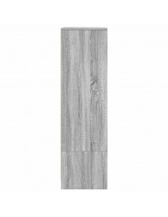 Armadio con Cassetto Grigio Sonoma 55,5x34x119,5 cm Truciolato